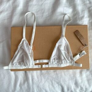 SKIMS jelly sheer triangle bralette